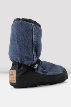 Adult Denim Multi-Function Warm Up Booties -Pas de Soie Store 130A1944