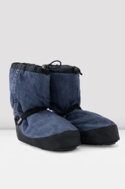 Adult Denim Multi-Function Warm Up Booties -Pas de Soie Store 130A1962
