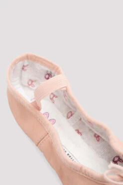 Childrens Bunnyhop Leather Ballet Shoes -Pas de Soie Store 3ohhqqMV
