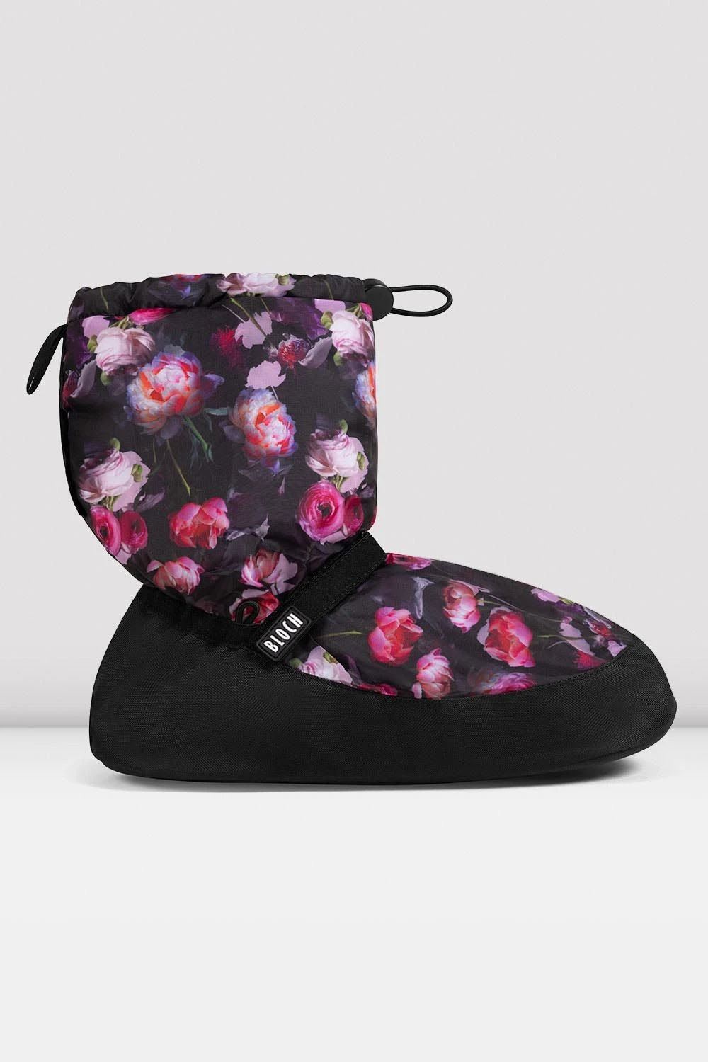 Adult Floral Print Warm Up Booties 1 Adult Floral Print Warm Up Booties