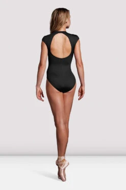 Ladies Mirella Black Label Cap Sleeve Open Back Leotard -Pas de Soie Store 7duHZNcA