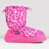 Childrens Confetti Hearts Print Warm Up Booties