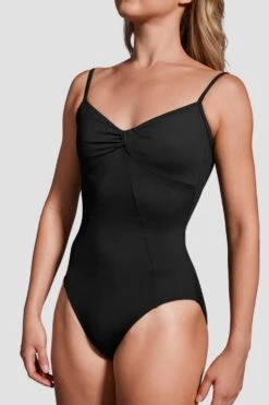 Ladies Mirella Black Label Twist Camisole Leotard -Pas de Soie Store B6zv64Nj