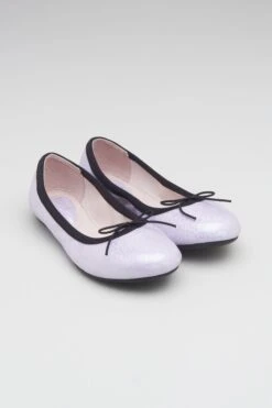 Girls Elara Ballet Flats -Pas de Soie Store BG2026 PUR 2287 01d74783 acf0 496a b4ab 40b07f8ac706
