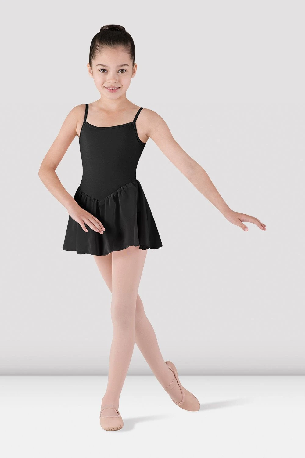 Girls Skirted Camisole Leotard 1 Girls Skirted Camisole Leotard