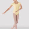 Girls Dujour Cap Sleeve Leotard