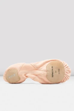 Childrens Pro-Elastic Canvas Ballet Shoes -Pas de Soie Store GM7LCQwU