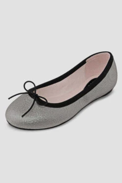Girls Leda Ballet Flats -Pas de Soie Store GsajihtY