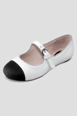 Girls Cassiopeia Ballet Flats -Pas de Soie Store KJC990Og