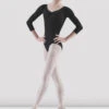 Ladies Pinch Front Three Quarter Sleeve Leotard