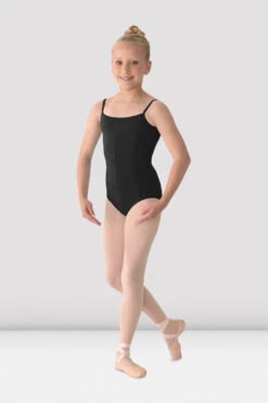 Girls Mirella Princess Seamed Camisole Leotard