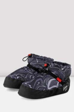 Adult Swirl Print Ankle Warm Up Booties -Pas de Soie Store OMhxZ3b8