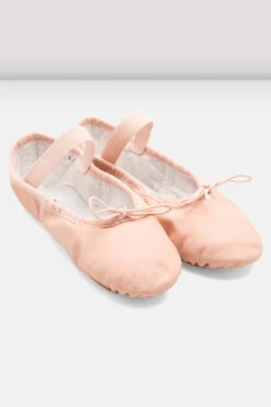 Ladies Dansoft Leather Ballet Shoes -Pas de Soie Store RJWRdQHY