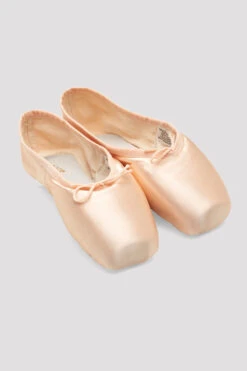 Hannah Long Length Pointe Shoes -Pas de Soie Store S0109L PNK 03