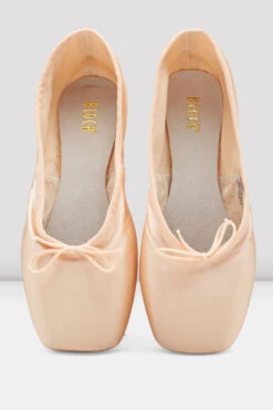 Hannah Long Length Pointe Shoes -Pas de Soie Store S0109L PNK 04