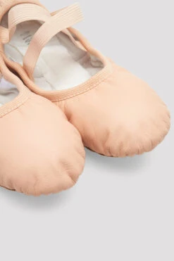 Childrens Odette Leather Ballet Shoes -Pas de Soie Store S0246L PNK 08 9d7e6c3d 9acc 48b9 b056 ffba6fcc000c