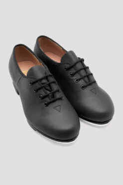 Mens Jazz Tap Leather Tap Shoes -Pas de Soie Store S0301L BLK 08 b280c96f 0217 456b ad51 39d785cd1e9e