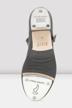 Ladies Tap-On Leather Tap Shoes 14 Ladies Tap-On Leather Tap Shoes -Pas de Soie Store S0302L BLK 07