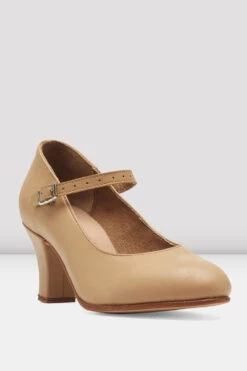 Ladies Cabaret Character Shoes -Pas de Soie Store S0306L TAN 03