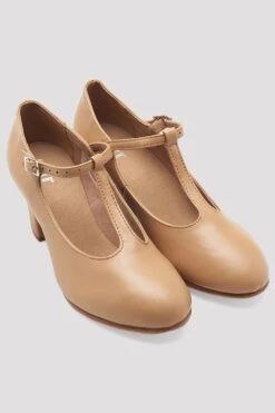 Ladies Roxie Character Shoes -Pas de Soie Store S0375L TAN 07