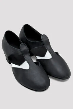 Ladies Grecian Sandal Teaching Shoes -Pas de Soie Store S0407L BLK 07