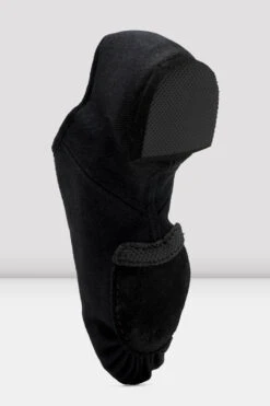 Ladies Phantom Stretch Canvas Jazz Shoes -Pas de Soie Store S0473L BLK 05