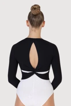 Ladies Saoirse Soft Twist Back Top -Pas de Soie Store UiRWUcTA