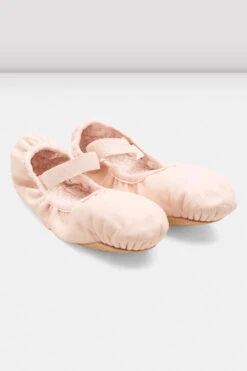 Ladies Belle Leather Ballet Shoes -Pas de Soie Store b4ST98Vw