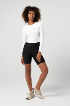 Ladies Heritage Bloch Print Fitted Long Sleeve Tee