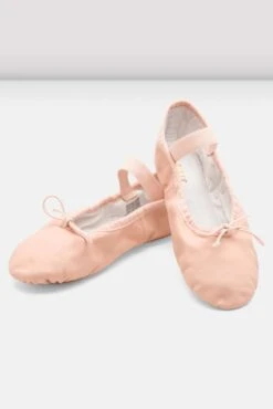 Ladies Dansoft Leather Ballet Shoes -Pas de Soie Store rczin5M5