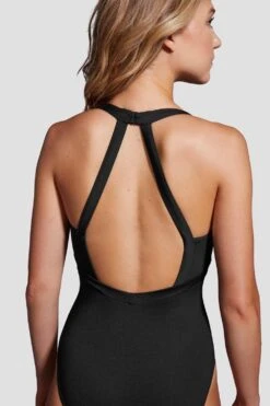 Ladies Mirella Black Label Halterneck Leotard -Pas de Soie Store sdGKycfs