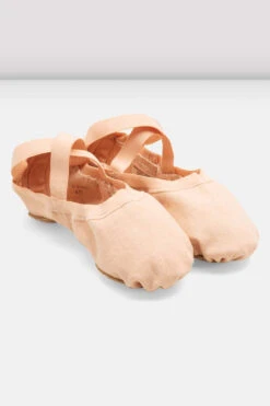 Childrens Synchrony Stretch Canvas Ballet Shoes -Pas de Soie Store w3 nI7zE