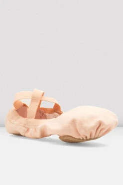 Childrens Pro-Elastic Canvas Ballet Shoes -Pas de Soie Store wQEJ30T8