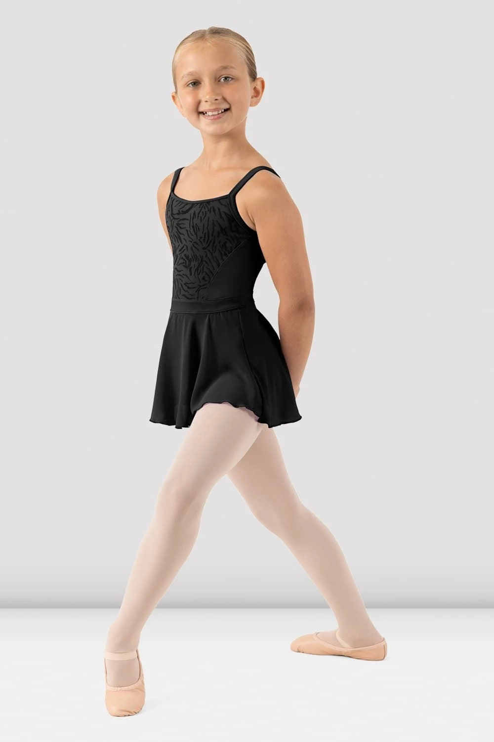 Girls Scarlett Camisole Skirted Leotard 1 Girls Scarlett Camisole Skirted Leotard